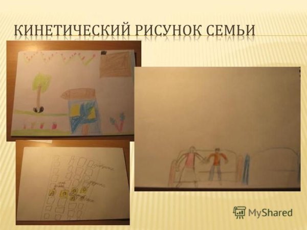 Кинестетический рисунок семьи