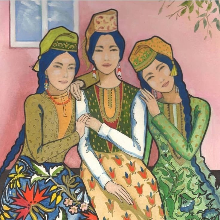 Татары живопись