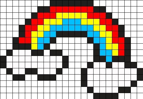Картинки по клеточкам