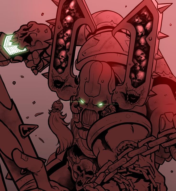 Warhammer 40000 Кхарн арт