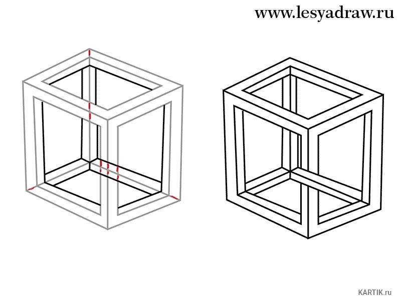 3d рисунки карандашом