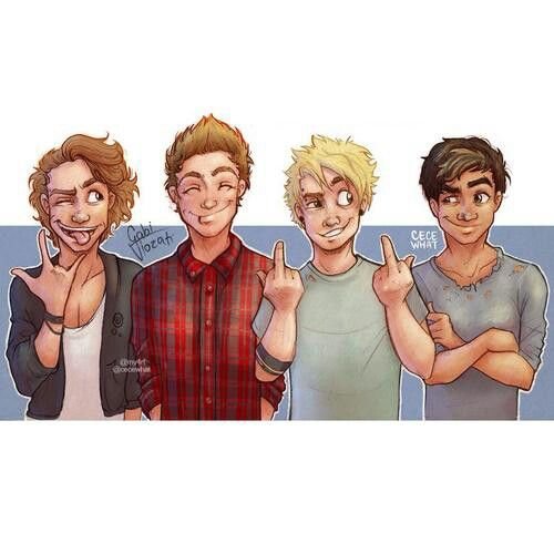Аниме 5 seconds of Summer