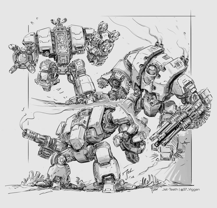 Дредноут Warhammer 40000 схема