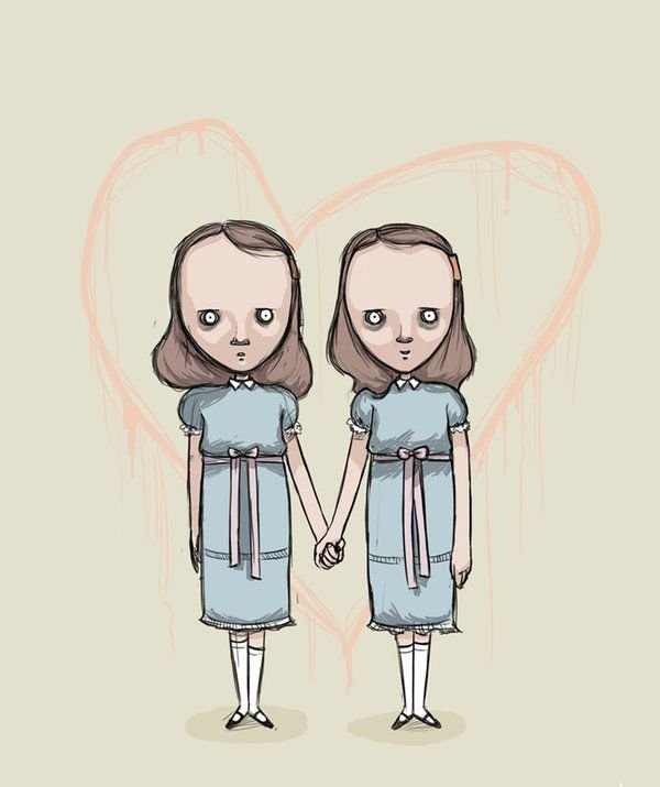 Двойняшки рисунок
