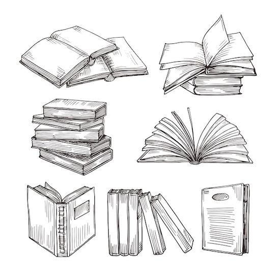 Маленький стопка книг