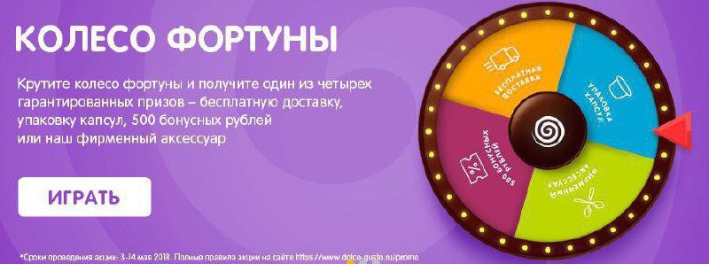 Колесо фортуны в интернет магазине