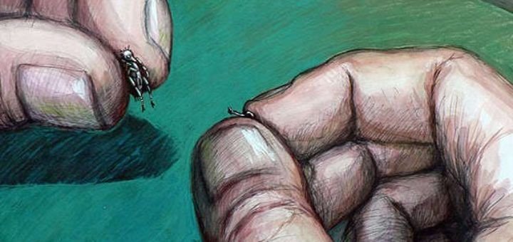 Рисунок к повести Левша