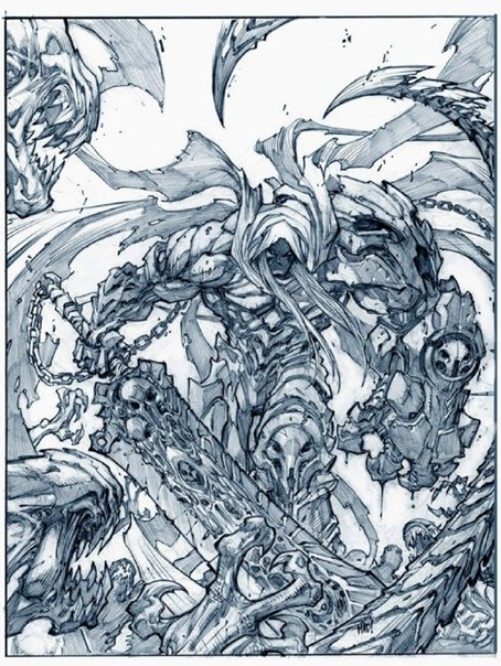 Joe Madureira Concept Art