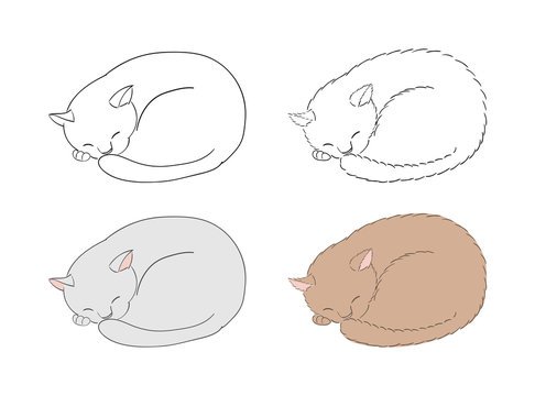 Котенок с клубочком