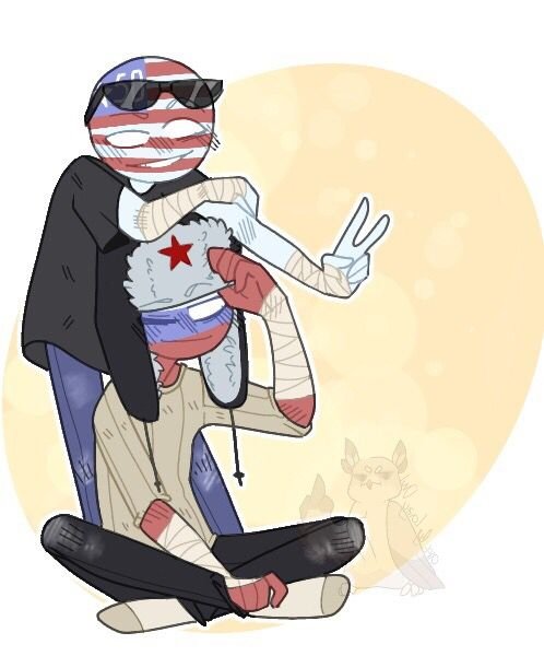 Кантри хьюманс Россия и Америка