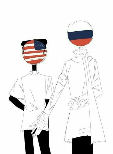 Россия и америка шип арты