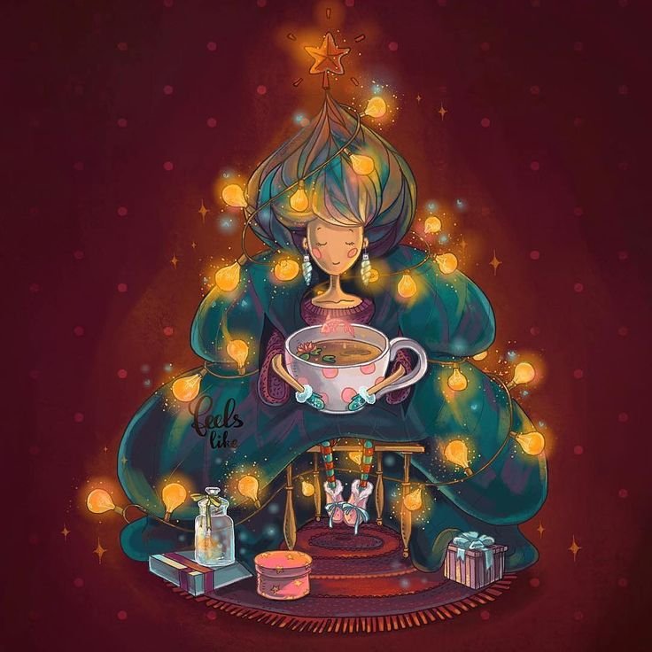 Новогодний арт