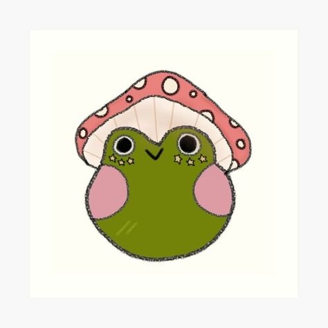 Рисунки милых жабок