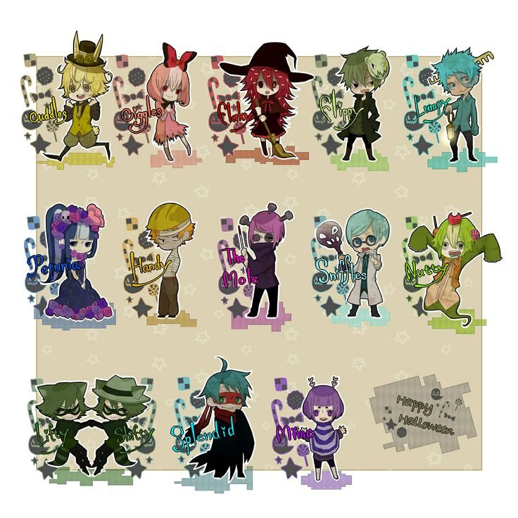 Happy Tree friends мерч