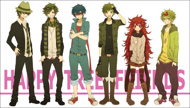 Happy Tree friends персонажи Флиппи