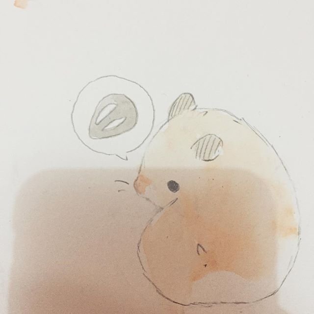 Хомяк для скетчбука
