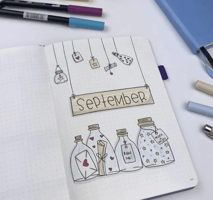 Красивые идеи для ежедневника