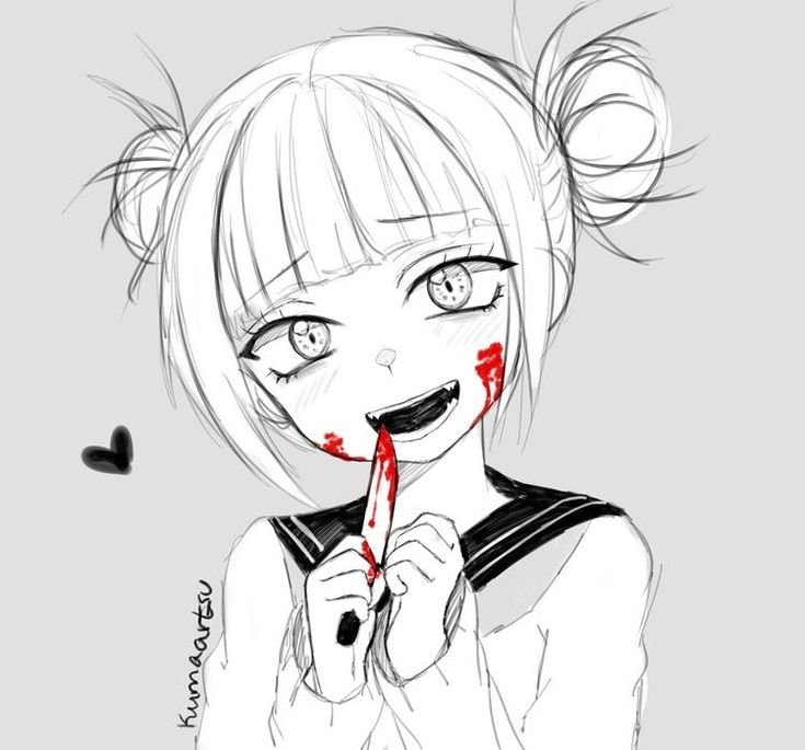 Toga Himiko рисунок
