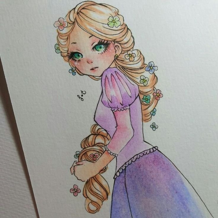 Кукла рисунок