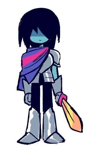 Тёмный Крис deltarune