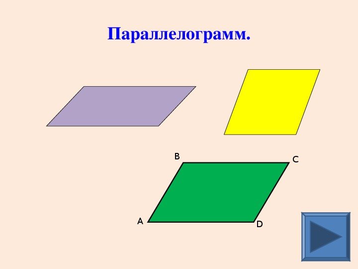 Параллелограмм рисунок
