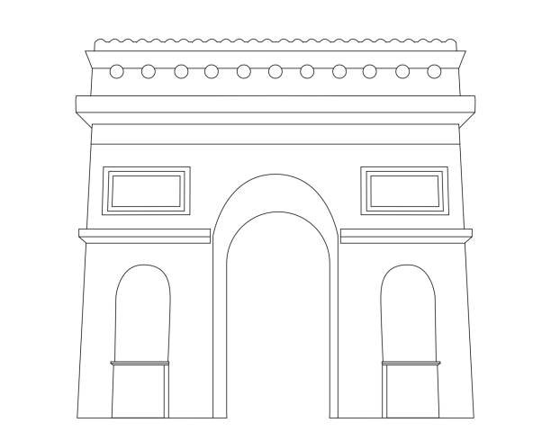 Триумфальная арка рисунок