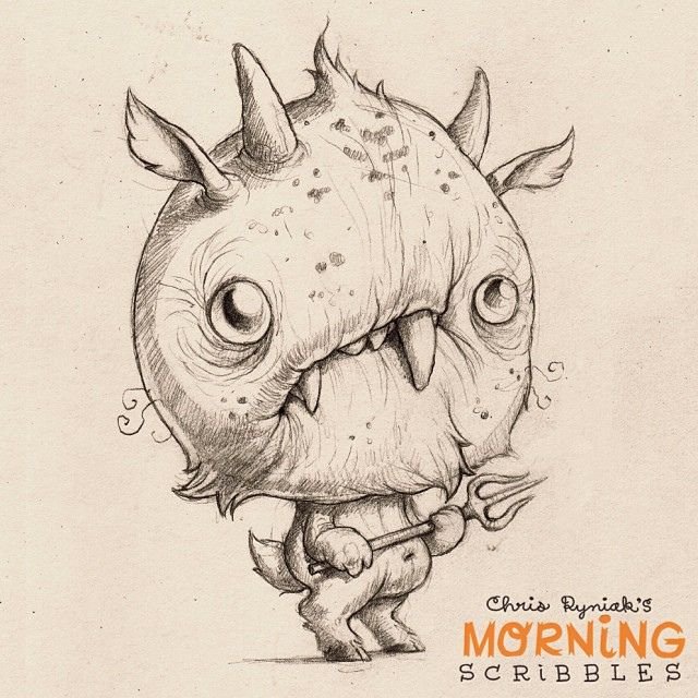 Morning Scribbles рисунки