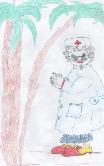 Рисунок доктора Айболита