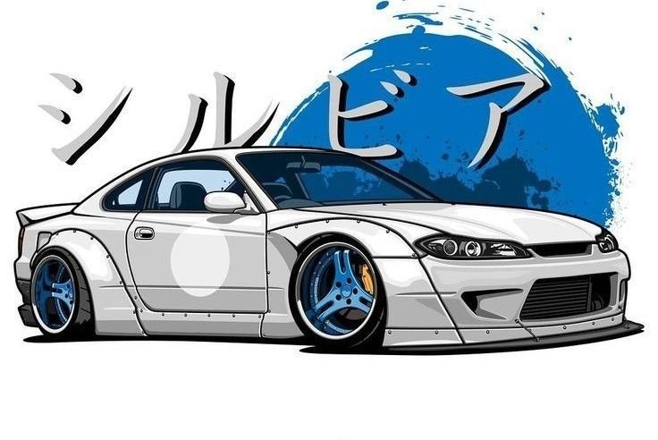 Nissan Silvia s15 арт