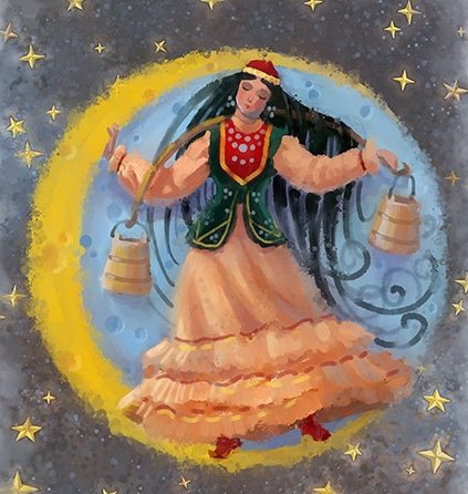 Башкирская Легенда Луна и Зухра