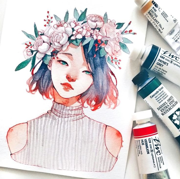 Косметика рисунок