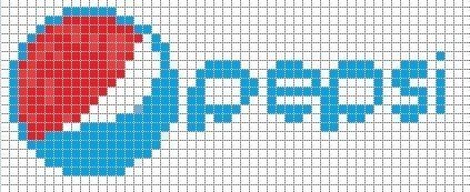 Рисунки по клеткам надписи