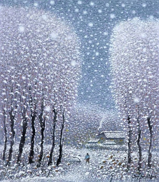 Корейский художник Jang Yong Gil