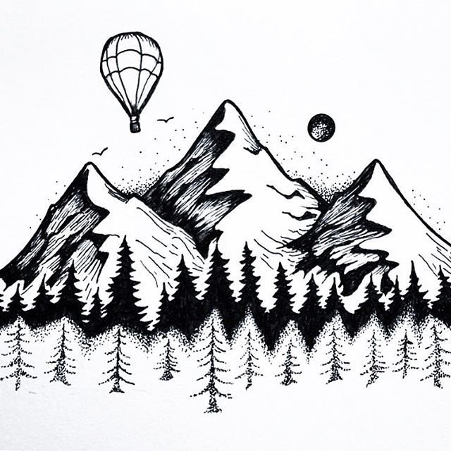 Горы Графика