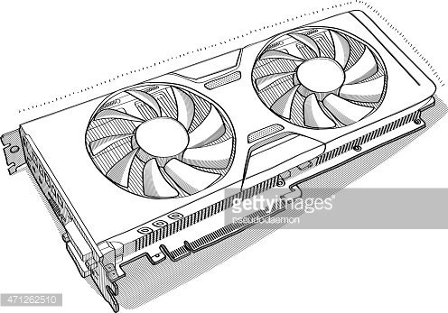 Раскраска видеокарта RTX 3090