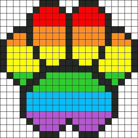 Рисунки по клеткам маленькие
