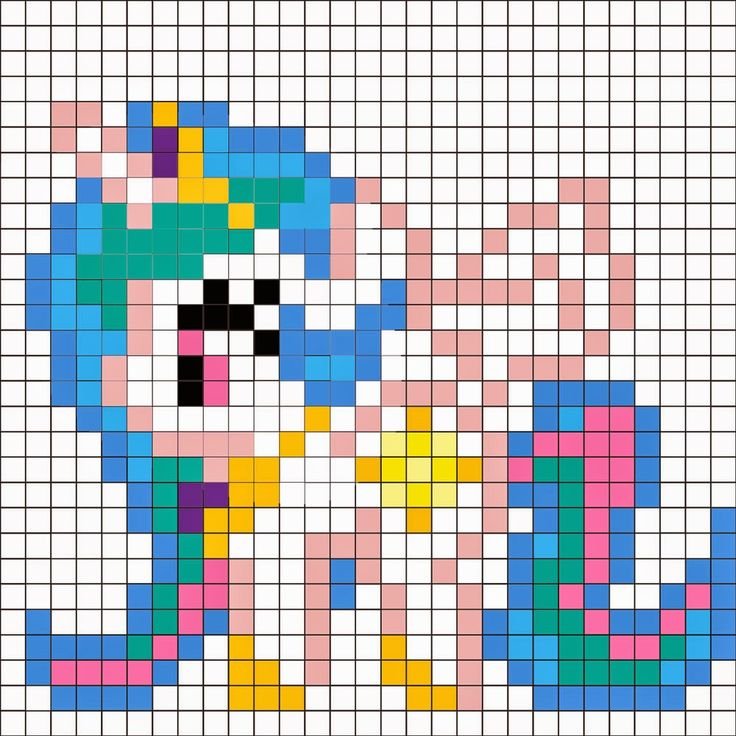Рисование по клеткам маленькие