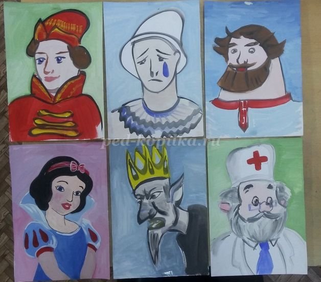 Литературный герой рисунок