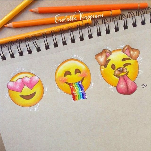 Красивые из смайликов
