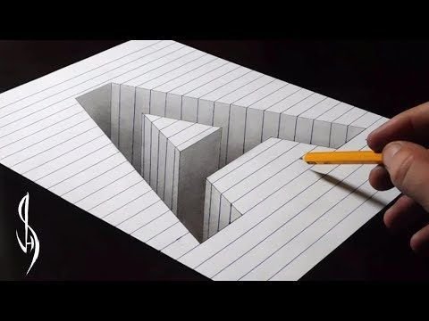 Иллюзии карандашом