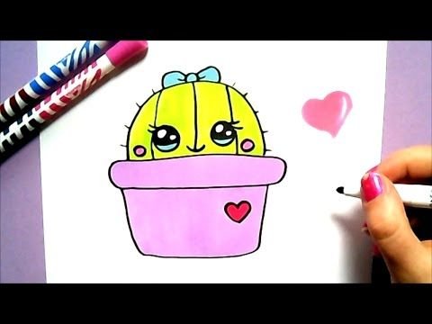 Кавайные рисунки для срисовки