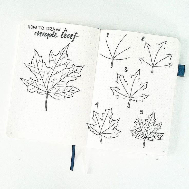 Рисуночки Bullet Journal