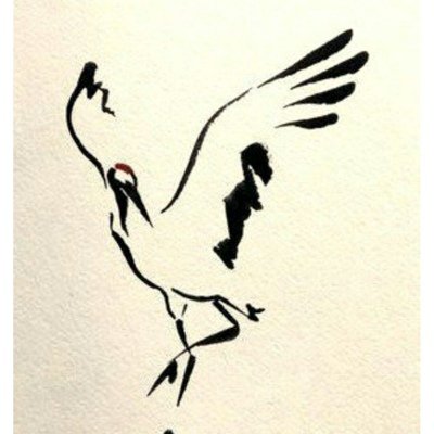 Журавль Графика