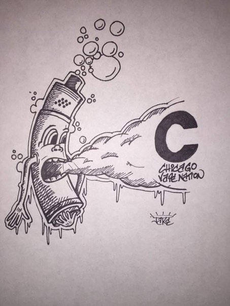 Vape рисунки