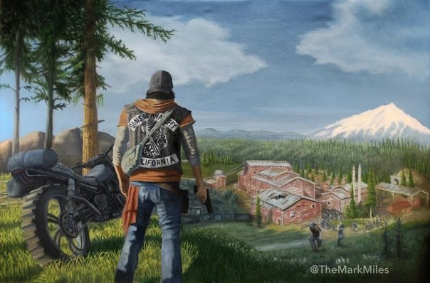 Days gone арты