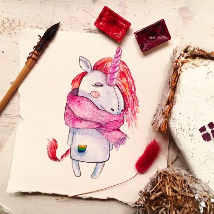 Идеи для рисунков акварелью