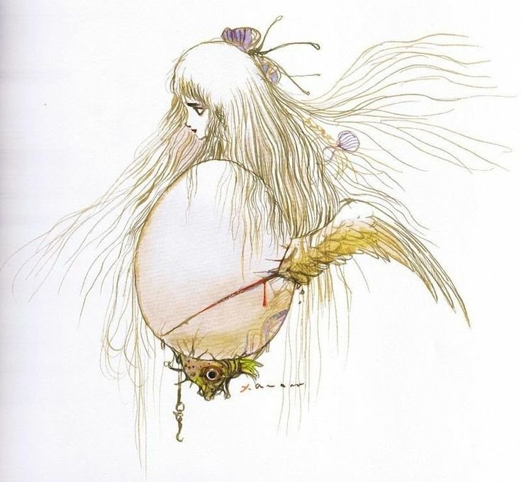 Яйцо ангела / Tenshi no Tamago, 1985