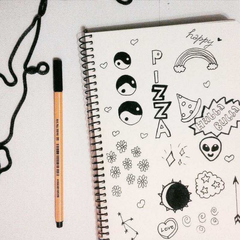 Рисунки для скетчбука лёгкие