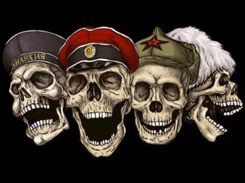 Арт батько Махно череп