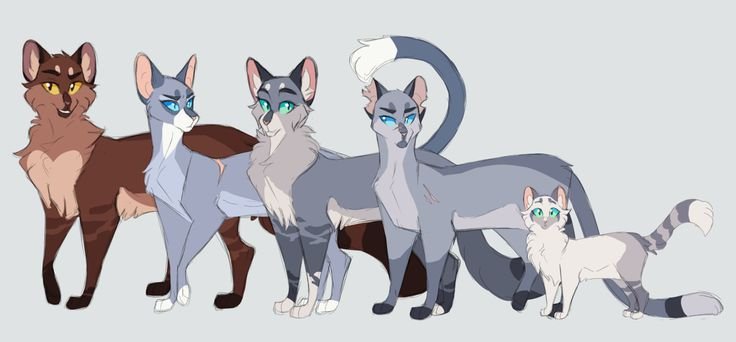 Songsteps Warrior Cats семья